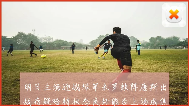 明日主场迎战绿军米罗缺阵唐斯出战存疑哈特状态良好能否上场成焦点