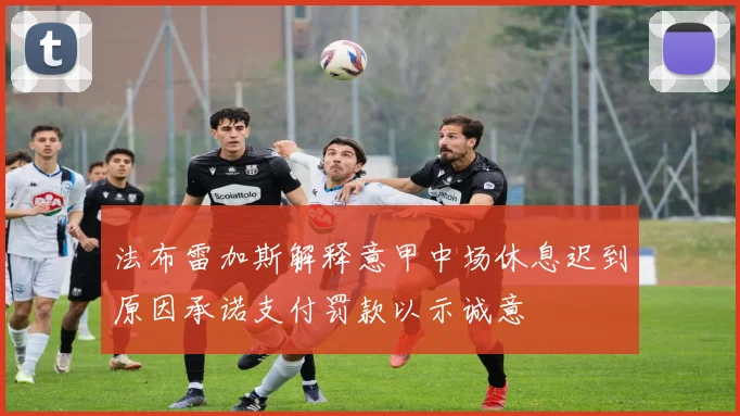法布雷加斯解释意甲中场休息迟到原因承诺支付罚款以示诚意